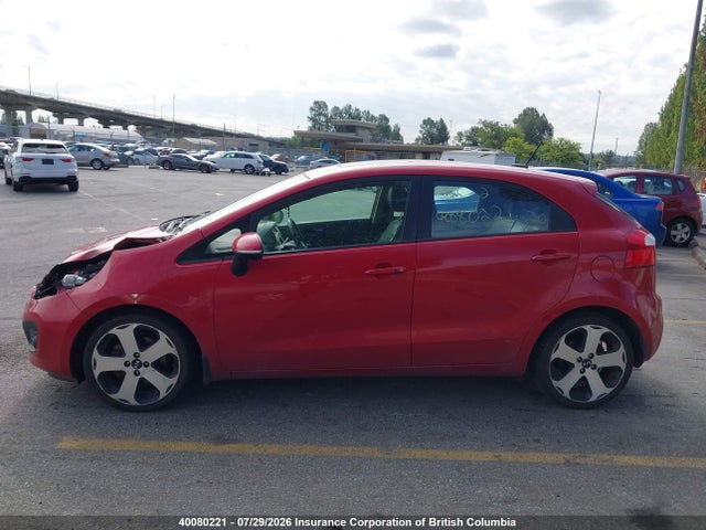 40080221 :رقم المزاد ، KNADN5A39D6894167 vin ، 2013 Kia Rio Ex/sx مزاد بيع