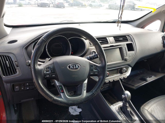 40080221 :رقم المزاد ، KNADN5A39D6894167 vin ، 2013 Kia Rio Ex/sx مزاد بيع