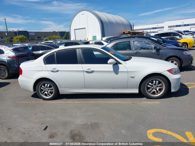 40080227 :رقم المزاد ، WBAVH13527KC97069 vin ، 2007 Bmw 323i مزاد بيع