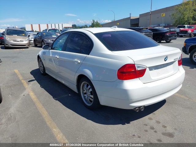 40080227 :رقم المزاد ، WBAVH13527KC97069 vin ، 2007 Bmw 323i مزاد بيع