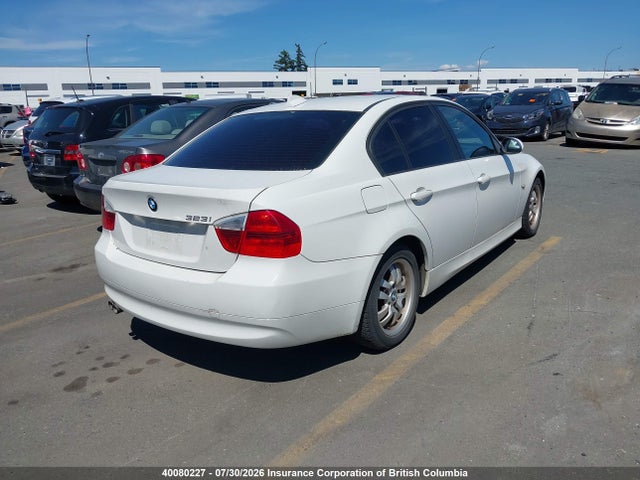 40080227 :رقم المزاد ، WBAVH13527KC97069 vin ، 2007 Bmw 323i مزاد بيع