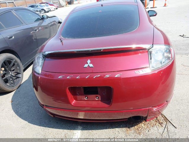 Продажа на аукционе авто 2007 Mitsubishi Eclipse Gt, vin: 4A3AK34T37E601515, номер лота: 40076311