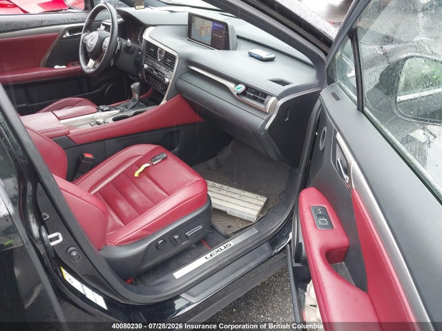 40080230 :رقم المزاد ، 2T2BZMCA9HC075092 vin ، 2017 Lexus Rx 350 مزاد بيع
