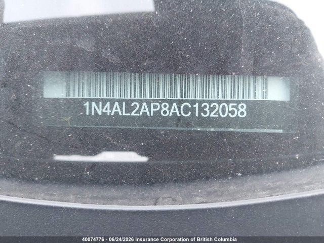 Auction sale of the 2010 Nissan Altima S, vin: 1N4AL2AP8AC132058, lot number: 40074776
