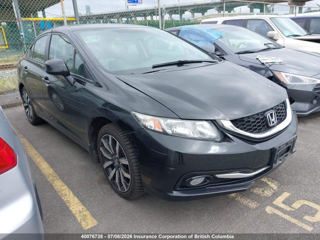 2013 Honda Civic Touring მანქანა იყიდება აუქციონზე, vin: 2HGFB2F71DH012312, აუქციონის ნომერი: 40076738