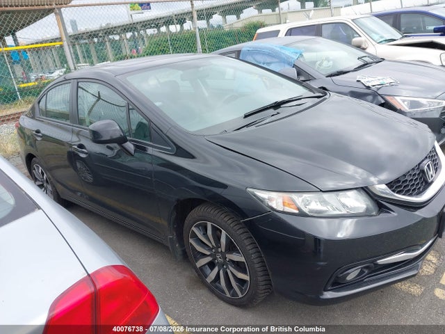 2013 Honda Civic Touring მანქანა იყიდება აუქციონზე, vin: 2HGFB2F71DH012312, აუქციონის ნომერი: 40076738