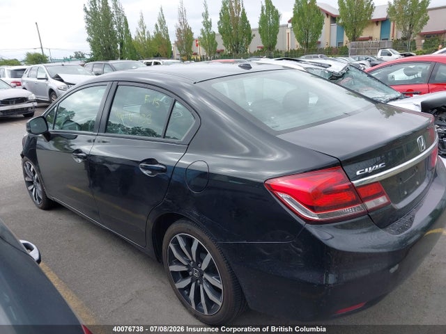 2013 Honda Civic Touring მანქანა იყიდება აუქციონზე, vin: 2HGFB2F71DH012312, აუქციონის ნომერი: 40076738