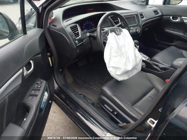 2013 Honda Civic Touring მანქანა იყიდება აუქციონზე, vin: 2HGFB2F71DH012312, აუქციონის ნომერი: 40076738