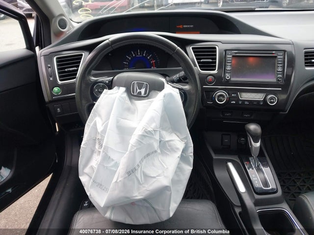 2013 Honda Civic Touring მანქანა იყიდება აუქციონზე, vin: 2HGFB2F71DH012312, აუქციონის ნომერი: 40076738