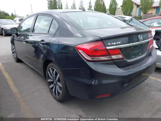 2013 Honda Civic Touring მანქანა იყიდება აუქციონზე, vin: 2HGFB2F71DH012312, აუქციონის ნომერი: 40076738