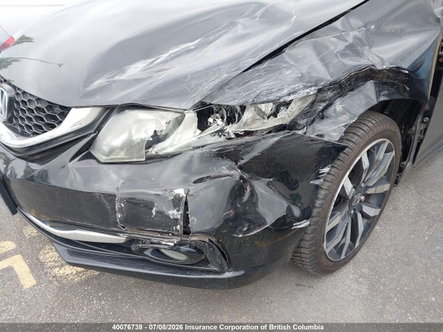2013 Honda Civic Touring მანქანა იყიდება აუქციონზე, vin: 2HGFB2F71DH012312, აუქციონის ნომერი: 40076738