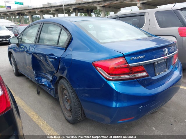Honda Civic Lx 2014 2HGFB2F44EH035395 Image 3