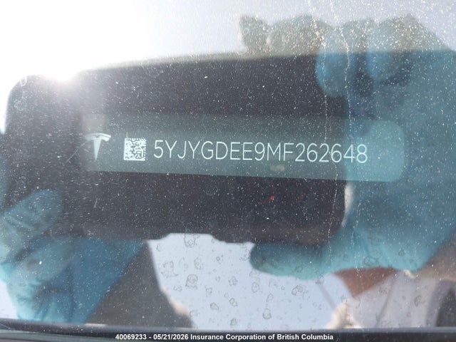 Tesla Model Y 2021 5YJYGDEE9MF262648 Image 19