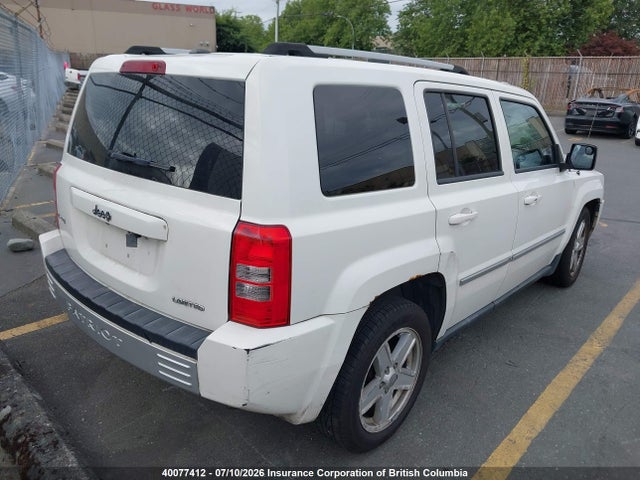 40077412 :رقم المزاد ، 1J4NF4GB1AD628446 vin ، 2010 Jeep Patriot Limited مزاد بيع