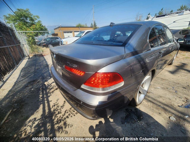 2002 Bmw 745i მანქანა იყიდება აუქციონზე, vin: WBAGL63412DP58879, აუქციონის ნომერი: 40080320