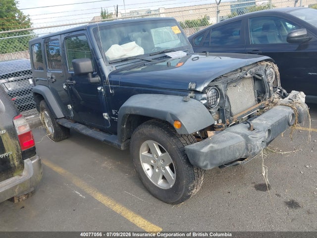 Auction sale of the 2008 Jeep Wrangler Unlimited X, vin: 1J4GA391X8L593055, lot number: 40077056