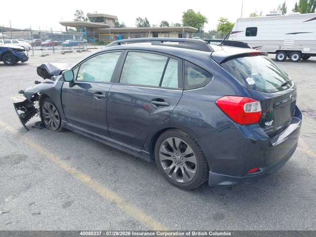 Продаж на аукціоні авто 2014 Subaru Impreza Sport Premium, vin: JF1GPAL68E8264565, номер лоту: 40080337