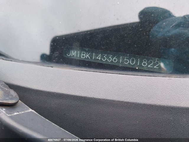 Aukcja sprzedaży 2006 Mazda 3 Hatchback, vin: JM1BK143361501822, numer aukcji: 40076927