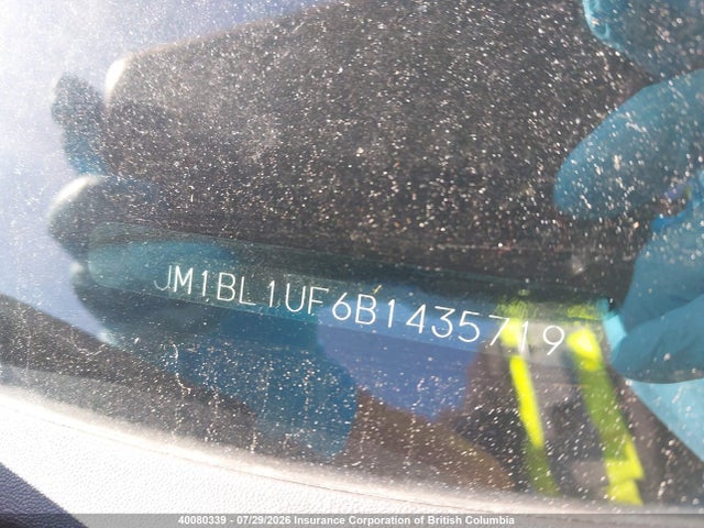 Aukcja sprzedaży 2011 Mazda 3 I, vin: JM1BL1UF6B1435719, numer aukcji: 40080339