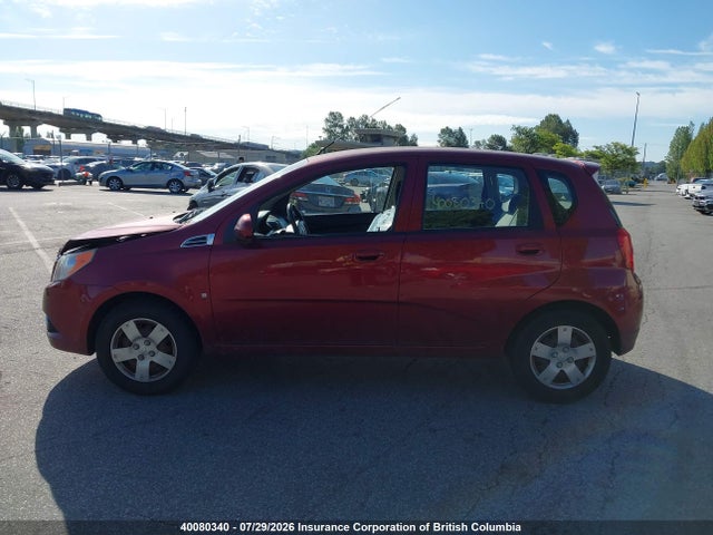 Aukcja sprzedaży 2010 Chevrolet Aveo, vin: 3G1TB6DE1AL104476, numer aukcji: 40080340