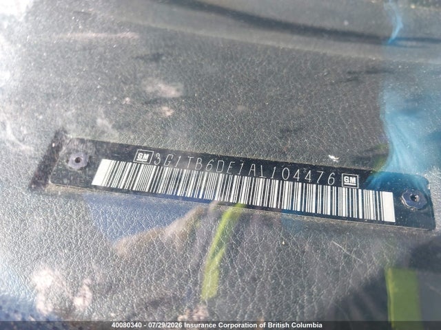 Aukcja sprzedaży 2010 Chevrolet Aveo, vin: 3G1TB6DE1AL104476, numer aukcji: 40080340