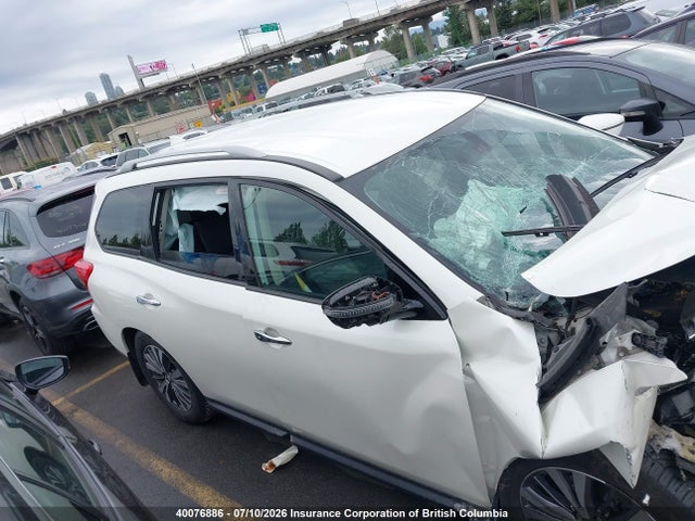 2019 Nissan Pathfinder S/sl/sv/platinum მანქანა იყიდება აუქციონზე, vin: 5N1DR2MM8KC600505, აუქციონის ნომერი: 40076886