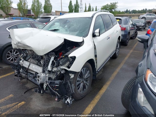 2019 Nissan Pathfinder S/sl/sv/platinum მანქანა იყიდება აუქციონზე, vin: 5N1DR2MM8KC600505, აუქციონის ნომერი: 40076886