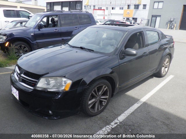 Продаж на аукціоні авто 2012 Dodge Avenger Sxt, vin: 1C3CDZCB0CN251390, номер лоту: 40080358
