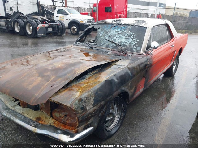1965 Ford Mustang მანქანა იყიდება აუქციონზე, vin: 5R07A203021, აუქციონის ნომერი: 40061519