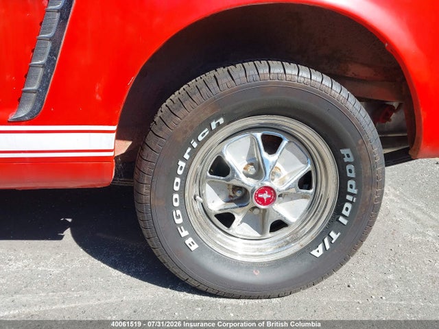 1965 Ford Mustang მანქანა იყიდება აუქციონზე, vin: 5R07A203021, აუქციონის ნომერი: 40061519
