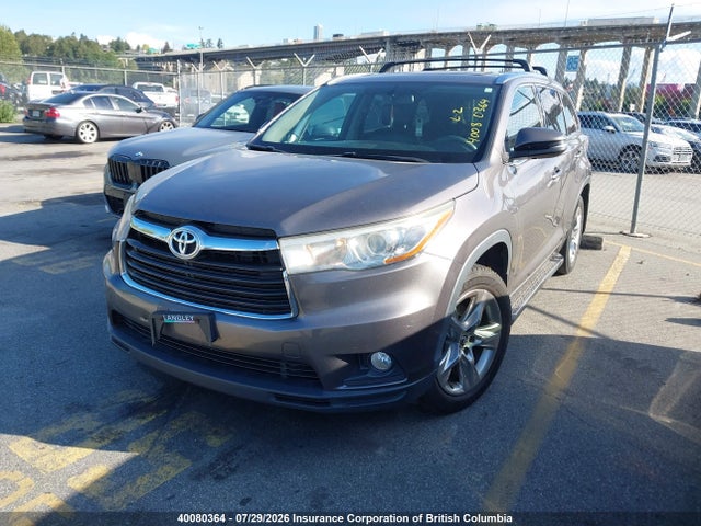 Продаж на аукціоні авто 2016 Toyota Highlander Limited/ltd Platinum, vin: 5TDDKRFH2GS235763, номер лоту: 40080364