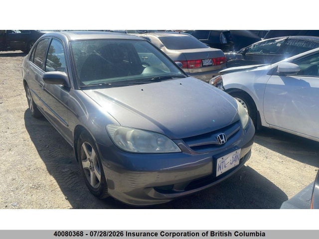 Продажа на аукционе авто 2004 Honda Civic, vin: 2HGES16824H925689, номер лота: 40080368
