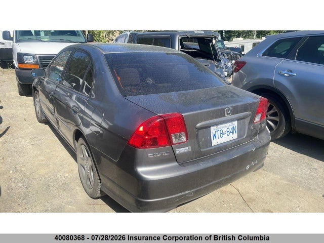 Aukcja sprzedaży 2004 Honda Civic, vin: 2HGES16824H925689, numer aukcji: 40080368