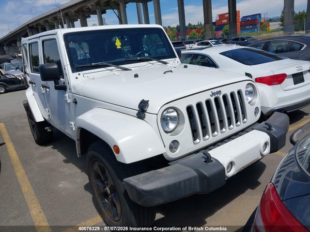 Auction sale of the 2016 Jeep Wrangler Unlimited Sahara, vin: 1C4BJWEG1GL122356, lot number: 40076329