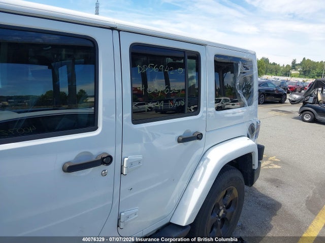 Auction sale of the 2016 Jeep Wrangler Unlimited Sahara, vin: 1C4BJWEG1GL122356, lot number: 40076329