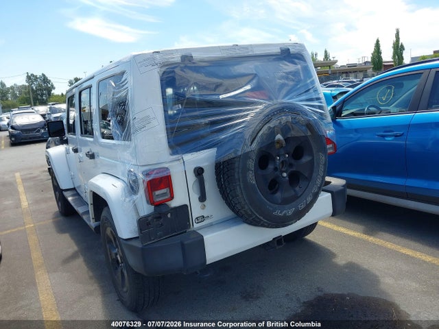 Auction sale of the 2016 Jeep Wrangler Unlimited Sahara, vin: 1C4BJWEG1GL122356, lot number: 40076329