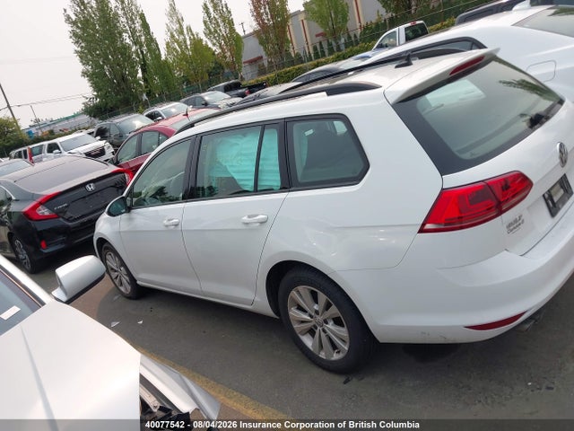 2015 Volkswagen Golf Sportwagen Tdi S/tdi Se/tdi Sel მანქანა იყიდება აუქციონზე, vin: 3VWCA7AU3FM520622, აუქციონის ნომერი: 40077542