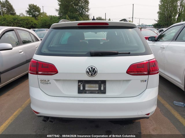 2015 Volkswagen Golf Sportwagen Tdi S/tdi Se/tdi Sel მანქანა იყიდება აუქციონზე, vin: 3VWCA7AU3FM520622, აუქციონის ნომერი: 40077542