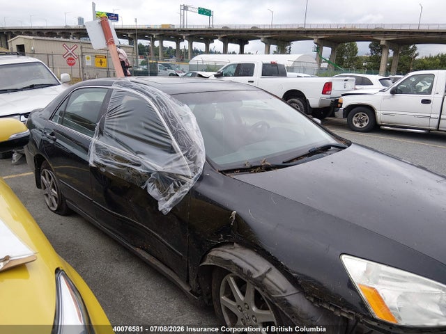 40076581 :رقم المزاد ، 1HGCM563X6A810952 vin ، 2006 Honda Accord Se مزاد بيع