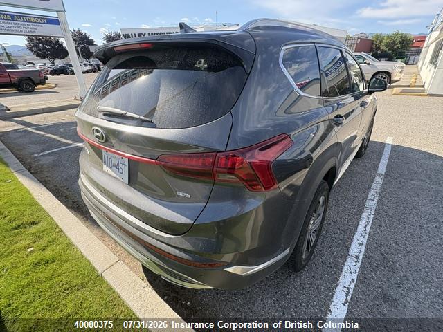 Hyundai Santa Fe Sel 2021 5NMS3DAJ8MH308179 Image 4