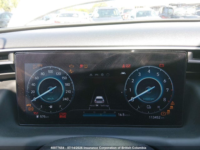 Продажа на аукционе авто 2022 Hyundai Tucson Luxury/ultimate, vin: KM8JCCA1XNU072159, номер лота: 40077654