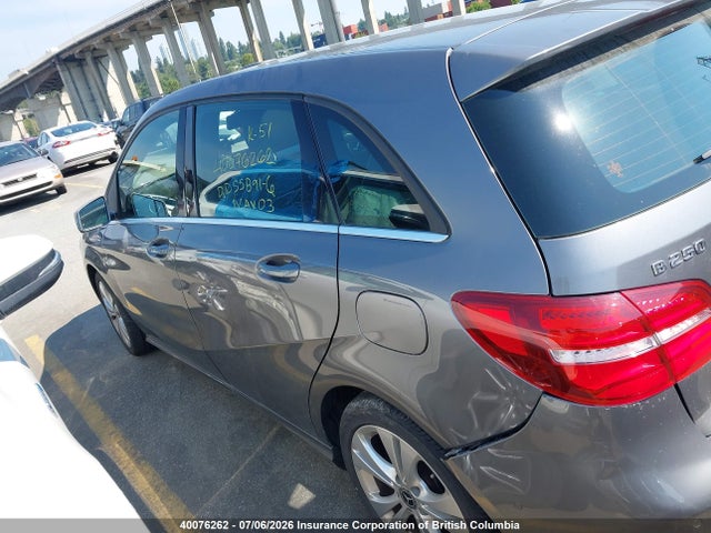 Продажа на аукционе авто 2018 Mercedes-benz B 250 4matic, vin: WDDMH4GB3JJ464569, номер лота: 40076262