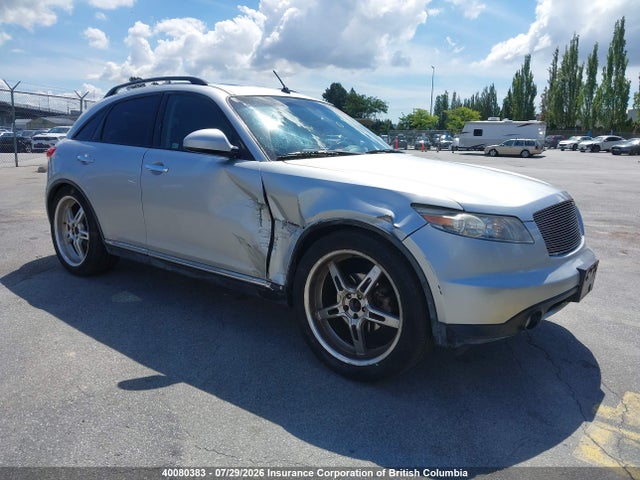 Auction sale of the 2008 Infiniti Fx35, vin: JNRAS08W78X204109, lot number: 40080383