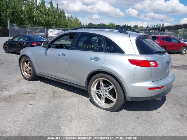Aukcja sprzedaży 2008 Infiniti Fx35, vin: JNRAS08W78X204109, numer aukcji: 40080383