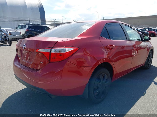 Продаж на аукціоні авто 2014 Toyota Corolla L/le/le Pls/prm/s/s Pls, vin: 2T1BURHE3EC135066, номер лоту: 40080398