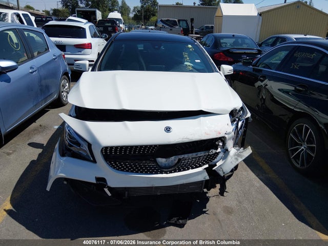 Aukcja sprzedaży 2018 Mercedes-benz Cla 250 4matic, vin: WDDSJ4GB5JN544797, numer aukcji: 40076117