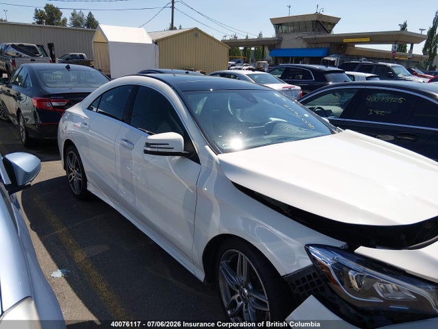 Aukcja sprzedaży 2018 Mercedes-benz Cla 250 4matic, vin: WDDSJ4GB5JN544797, numer aukcji: 40076117