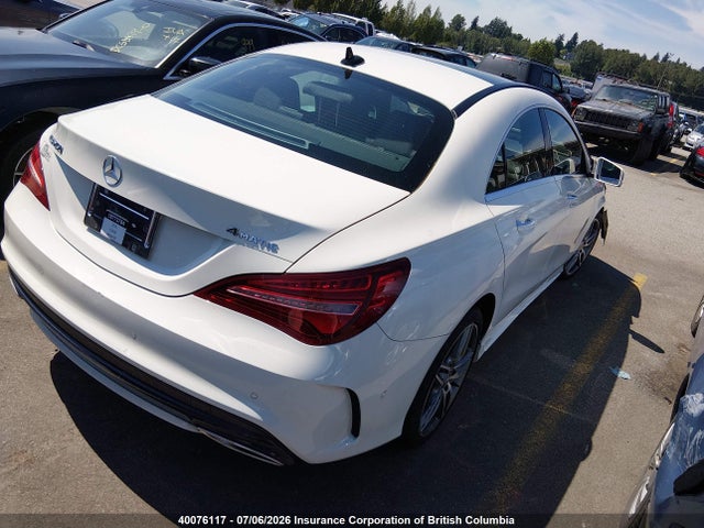 Aukcja sprzedaży 2018 Mercedes-benz Cla 250 4matic, vin: WDDSJ4GB5JN544797, numer aukcji: 40076117