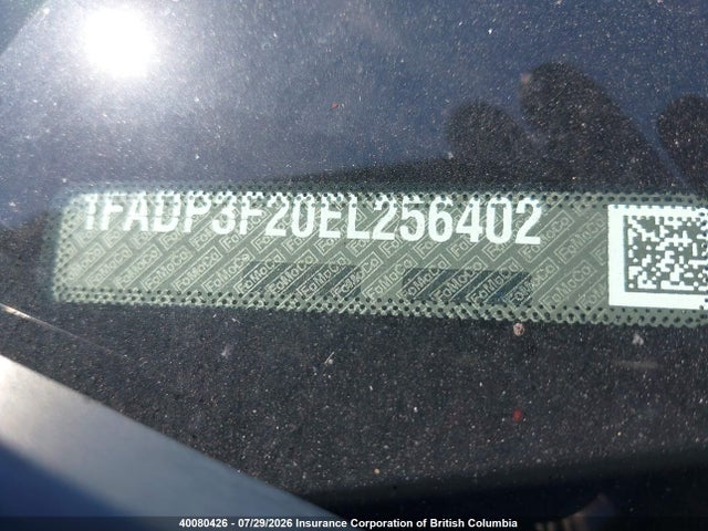 Aukcja sprzedaży 2014 Ford Focus, vin: 1FADP3F20EL256402, numer aukcji: 40080426