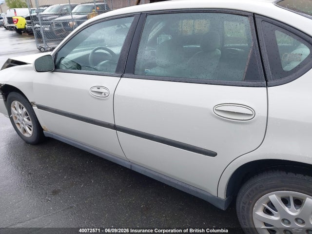 Продаж на аукціоні авто 2004 Chevrolet Impala, vin: 2G1WF52E349440474, номер лоту: 40072571